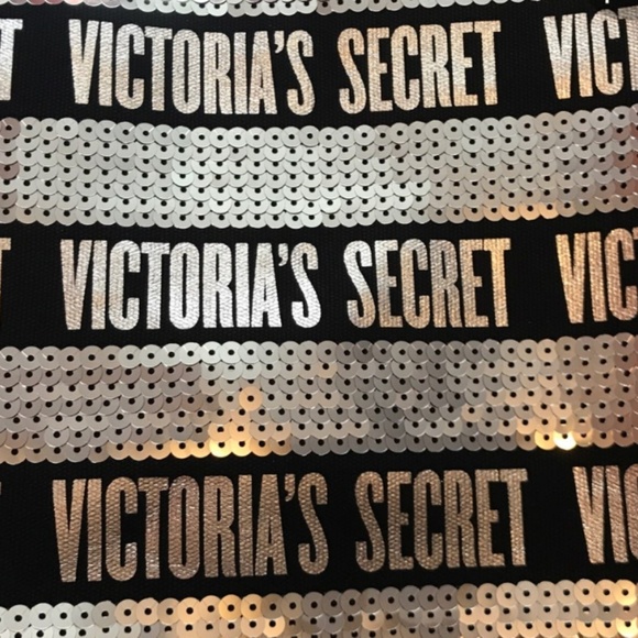 🖤Victoria's Secret Sequin Tote 🖤 - Picture 3 of 4